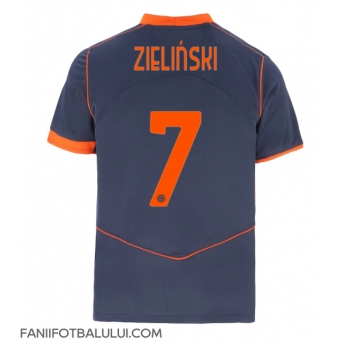 Inter Milan Piotr Zielinski #7 Tricou Fotbal Replică 2025-26 Barbati Treilea